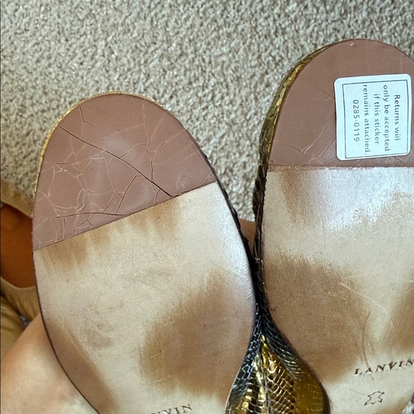 Lanvin Luxury Leather Ballet Flat Bundle Sz 37 eu - Picture 14 of 16